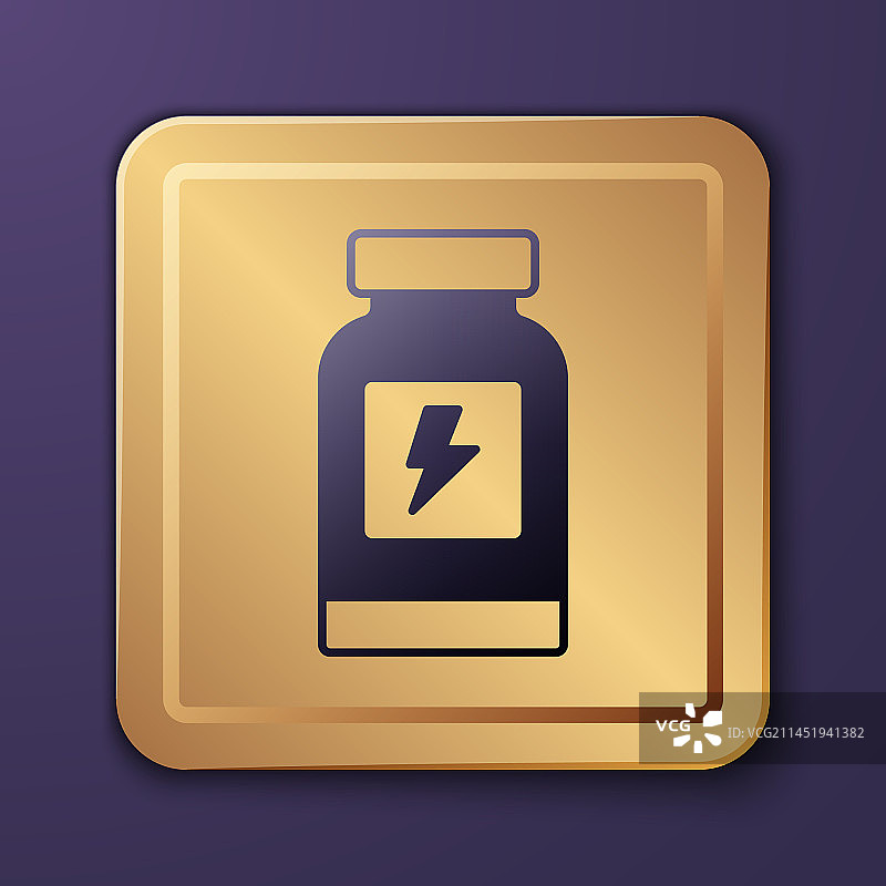 紫色能量饮料图标图片素材