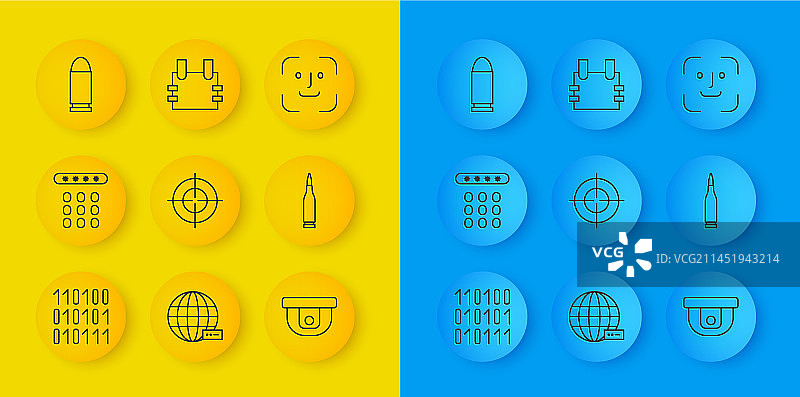 二进制代码密码保护目标图片素材