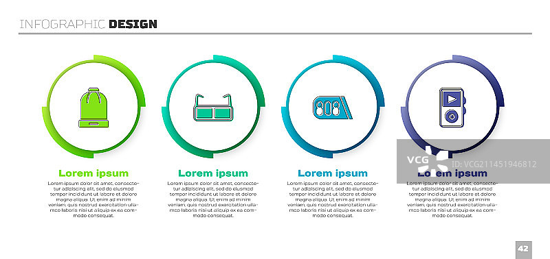 冬季帽子眼镜架子鼓音乐套装图片素材
