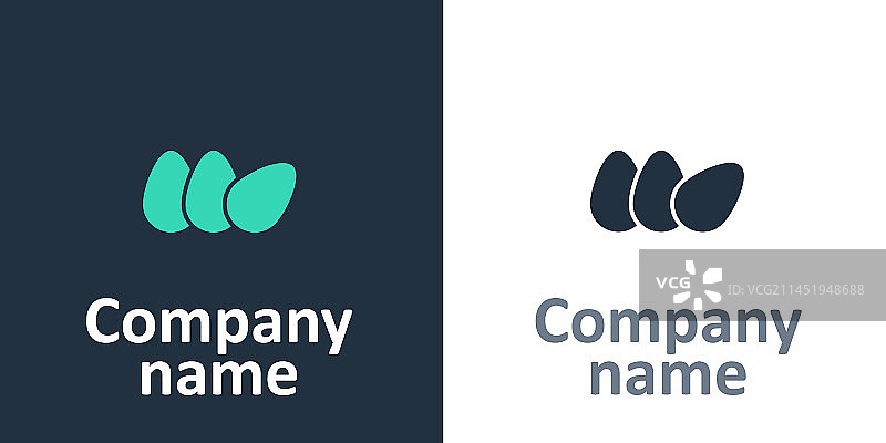 白色背景上的小鸡鸡蛋图标标志图片素材