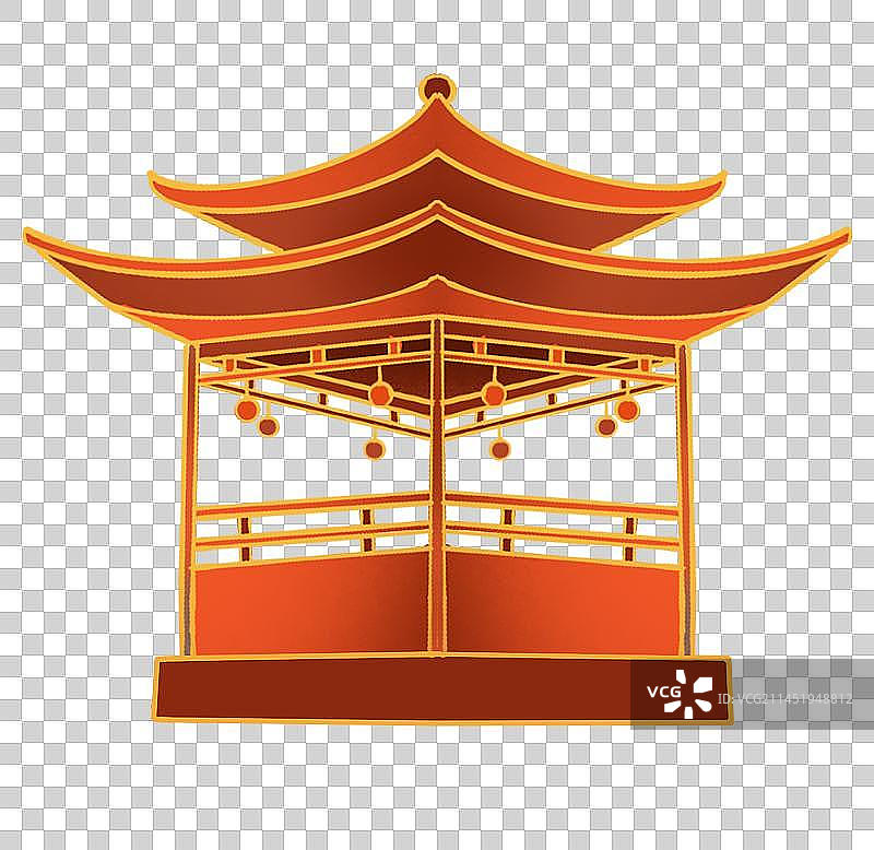 中国风庭院元素图片素材