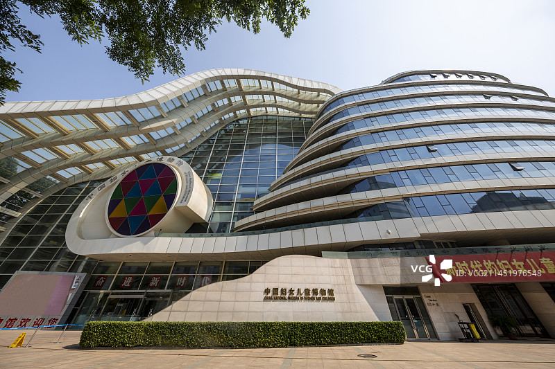 中国妇女儿童博物馆外景图片素材