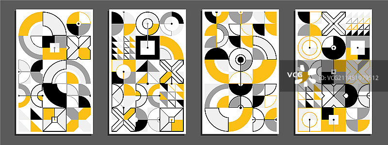 抽象几何海报封面合集图片素材