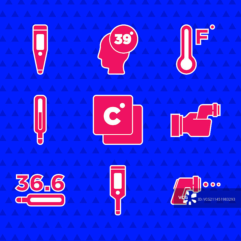 数字体温计测量人体温度素材图片素材