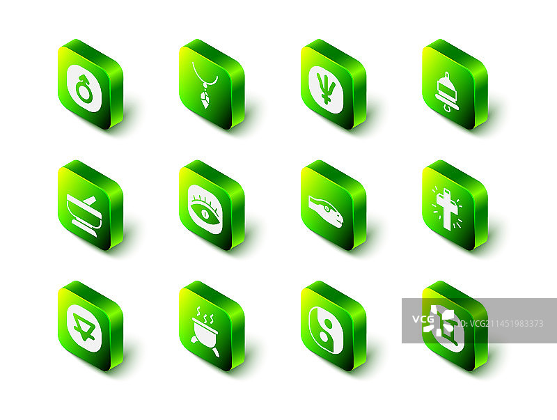 海王星水晶项链套装图片素材