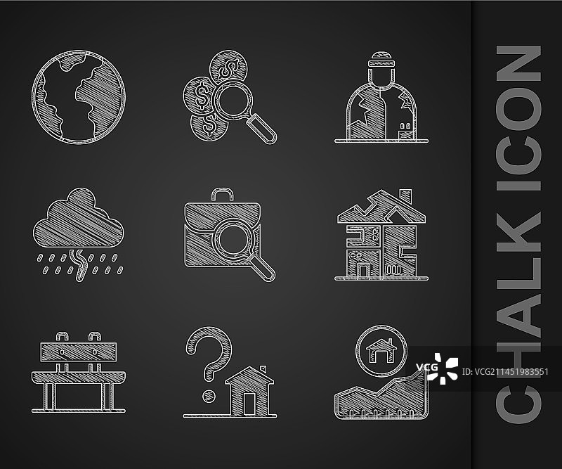 寻找带问号的房子图片素材