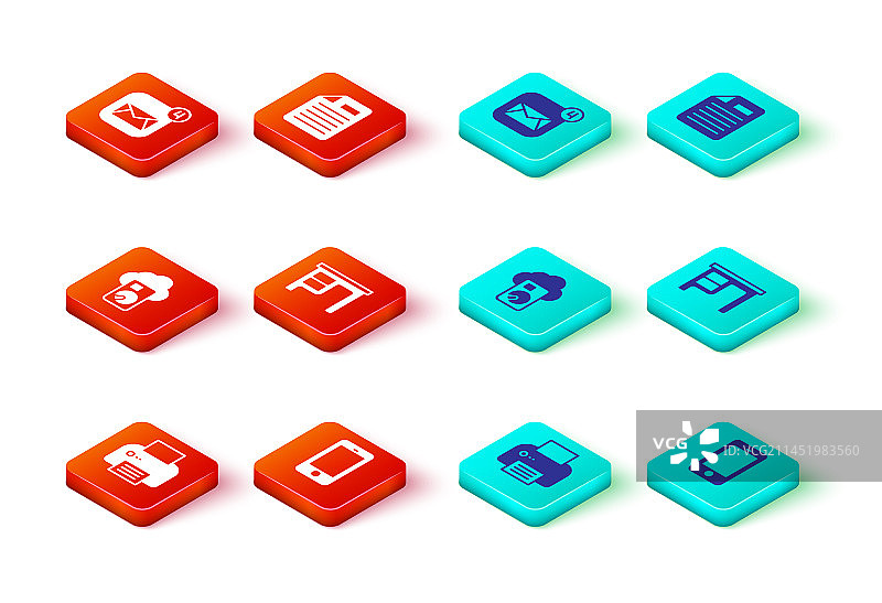 打印机连接手机云数据库办公图片素材