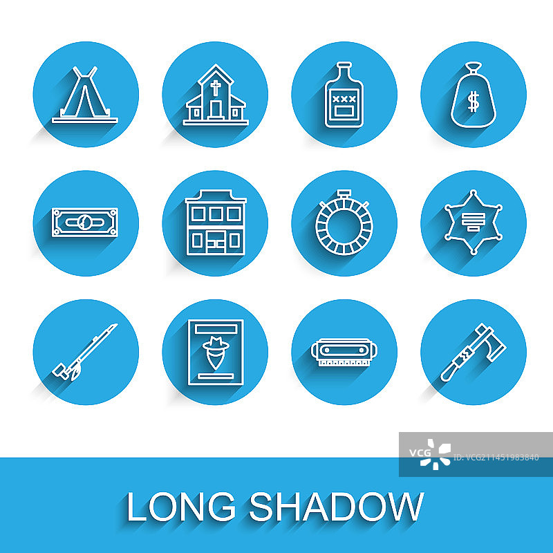 美洲原住民烟斗线条图案图片素材