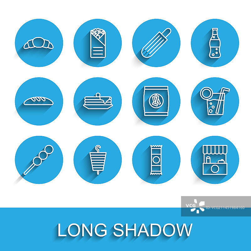 木棍烤肉丸串图片素材