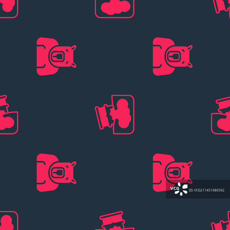 北极熊头部和漏油桶图片素材