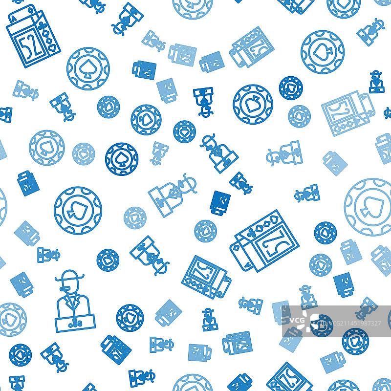 扑克牌玩家和一副扑克牌图片素材