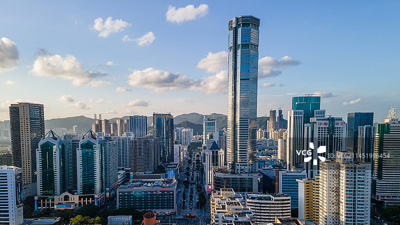 中国电子第一街深圳华强北图片素材