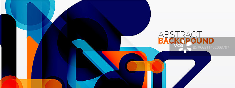 几何原语，线，圆抽象图片素材