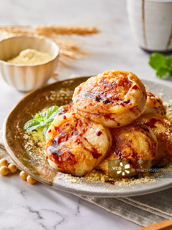 红糖糍粑图片素材