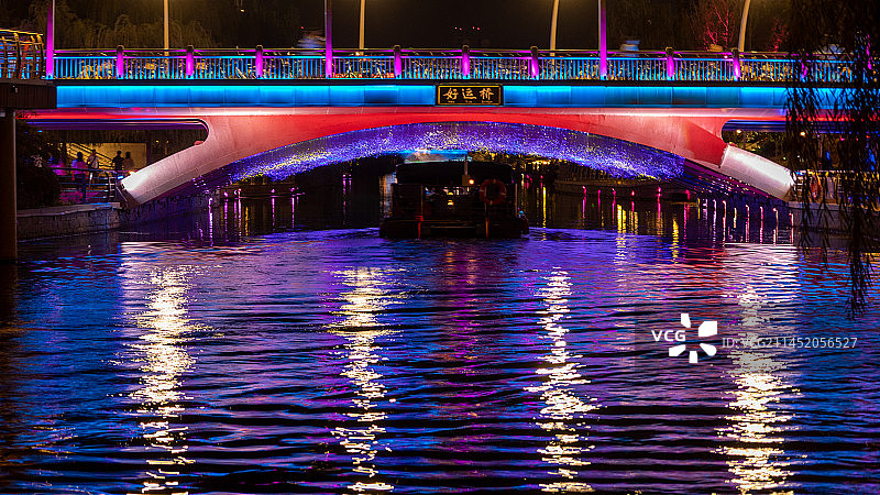 蓝色港湾之夜图片素材
