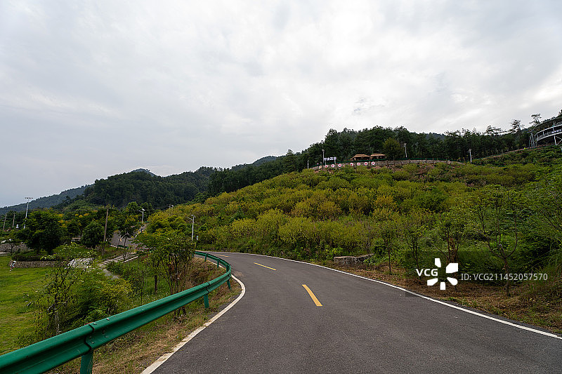 鄂州市梁子湖区振新乡村发展实景图片素材