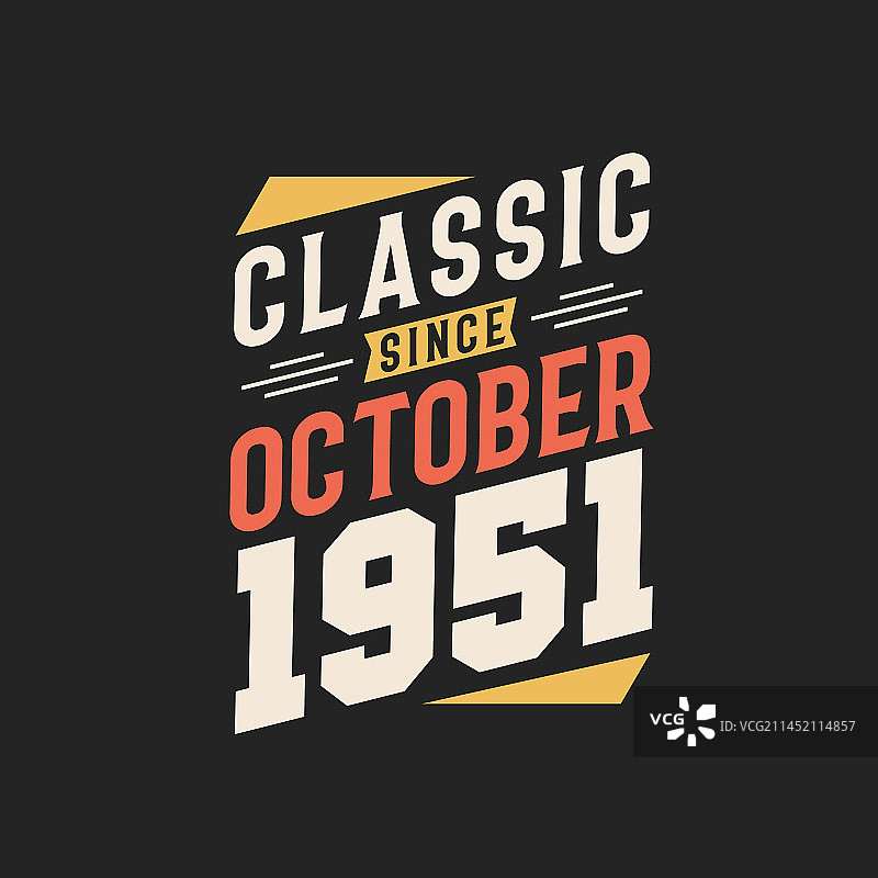 1951年10月以来的经典图片素材