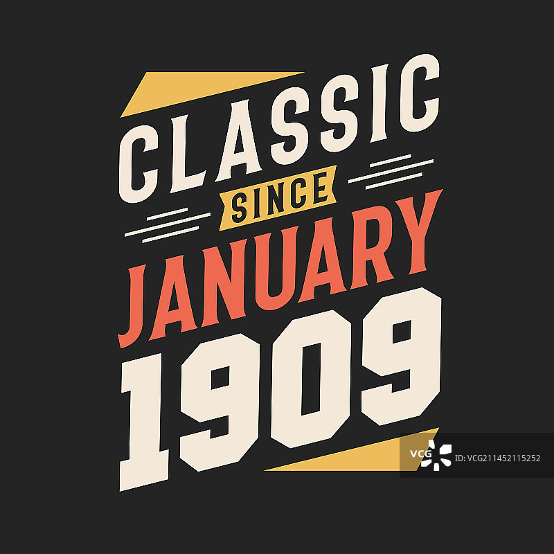1909年1月以来的经典图片素材
