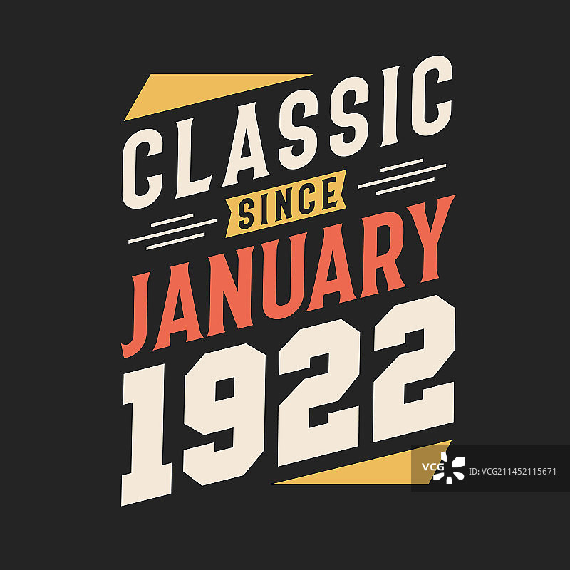 1922年1月出生的经典图片素材