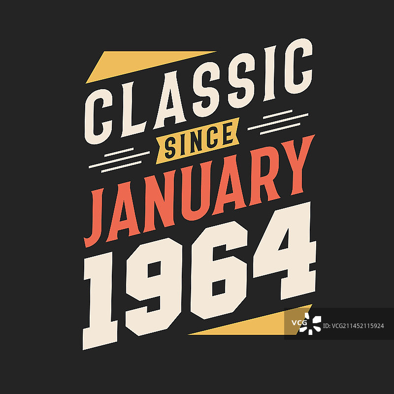 1964年1月出生的经典图片素材