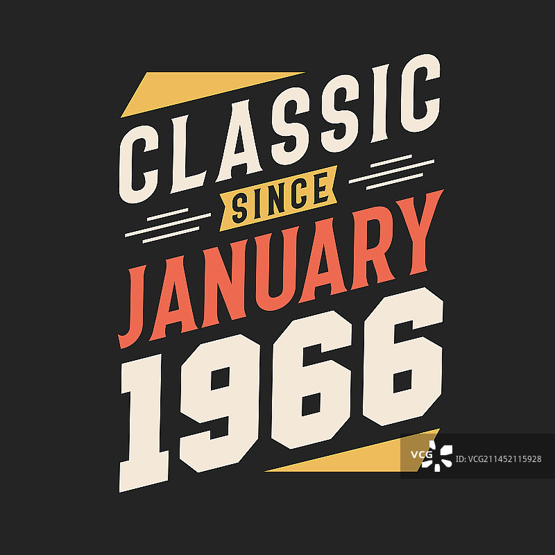 1966年1月以来的经典图片素材