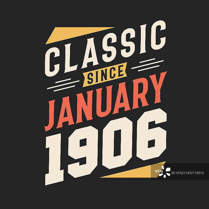 1906年1月经典图片素材