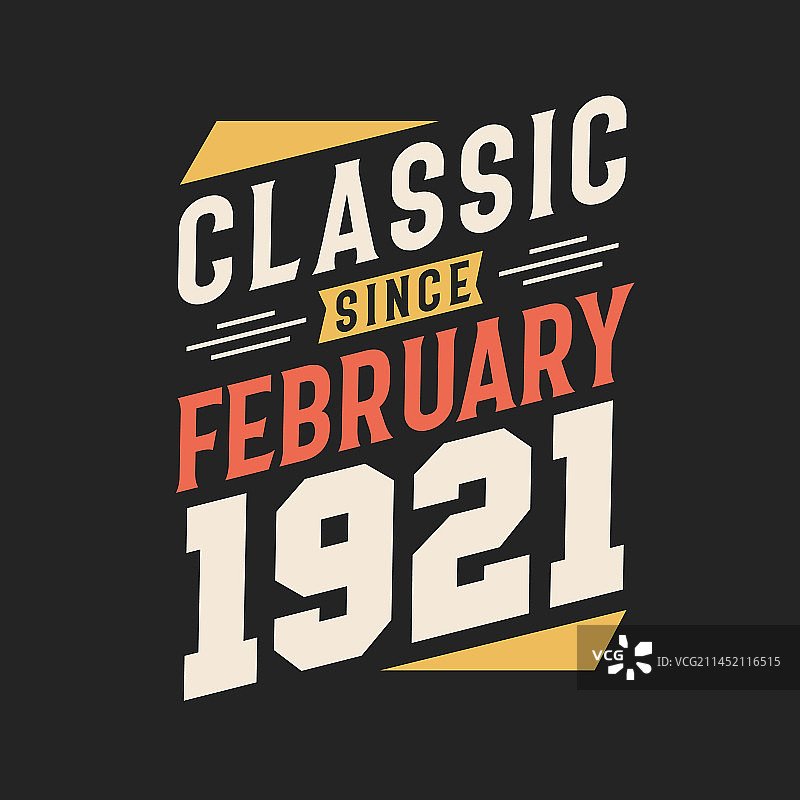 1921年2月出生的经典图片素材