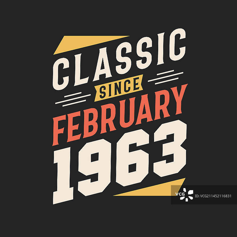 1963年2月复古经典图片素材