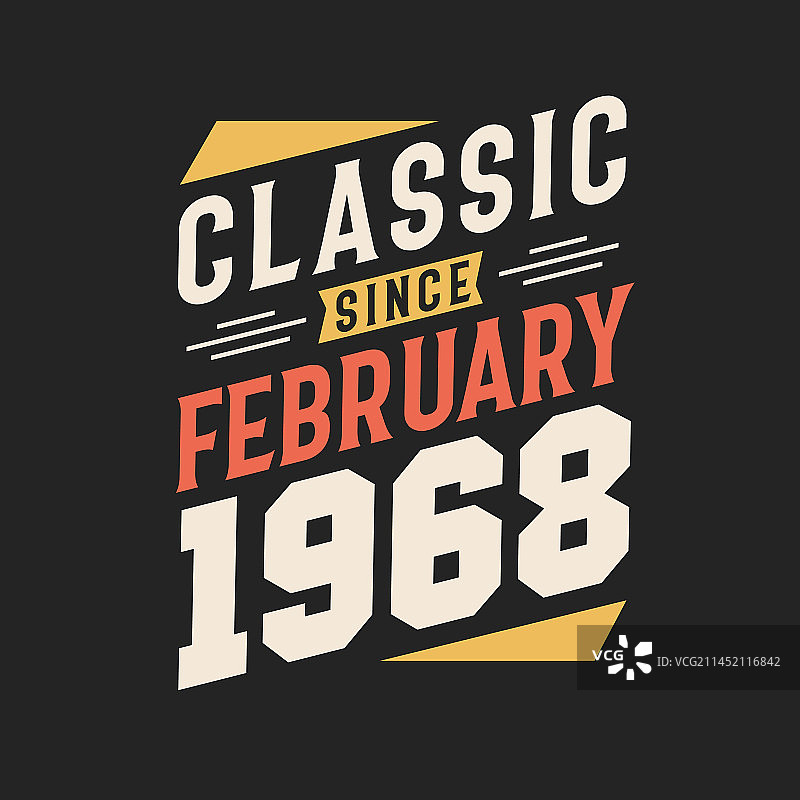 1968年2月出生的经典图片素材