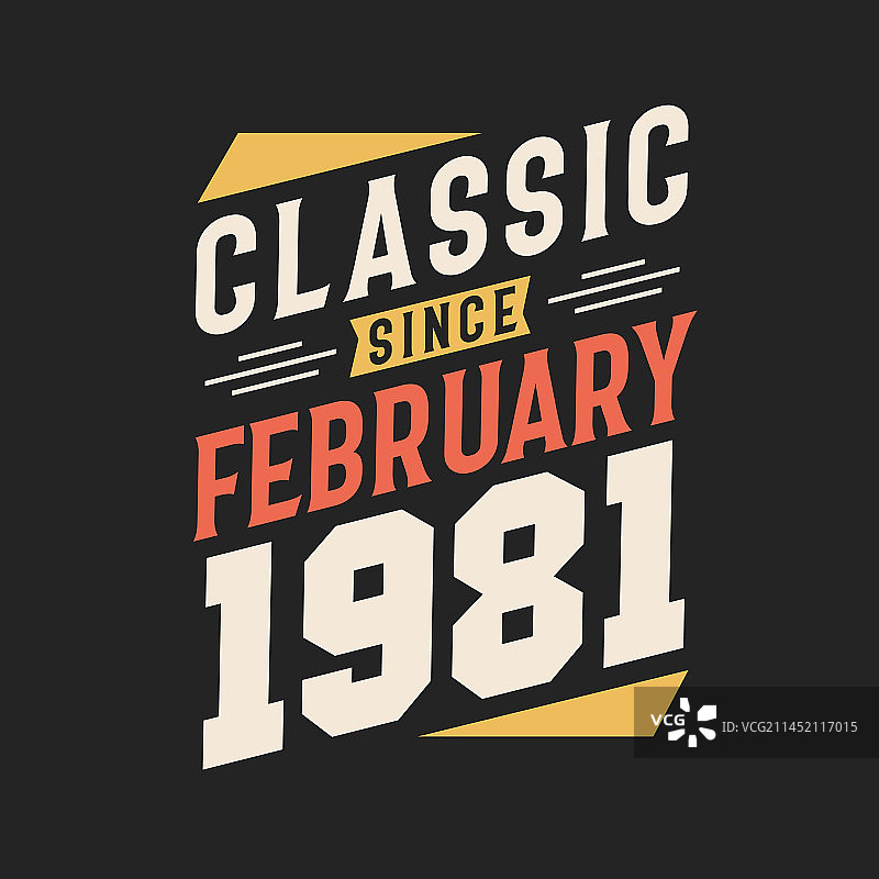 1981年2月复古经典图片素材