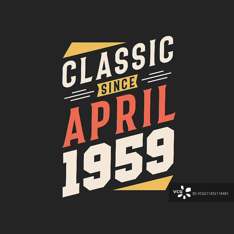 1959年4月复古经典图片素材