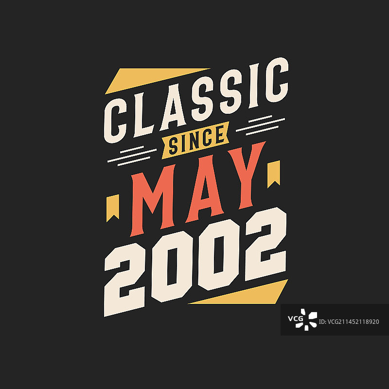 2002年5月以来经典复古设计图片素材