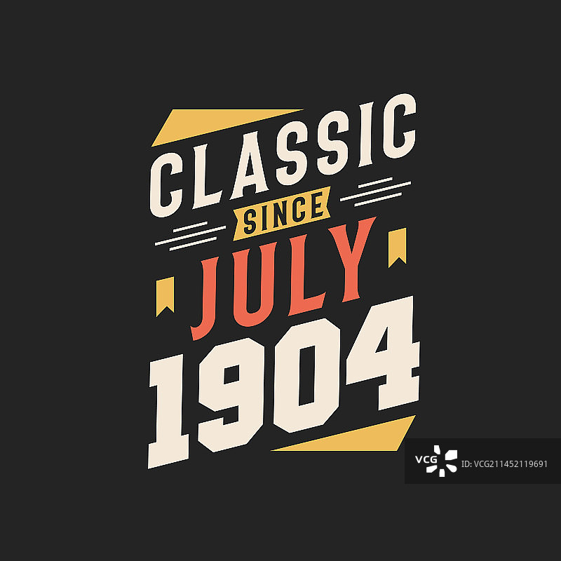 1904年7月出生的复古经典图片素材