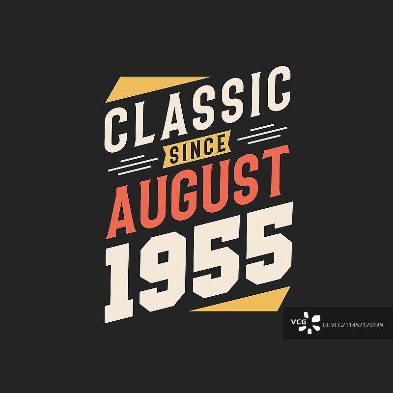 1955年8月复古经典图片素材