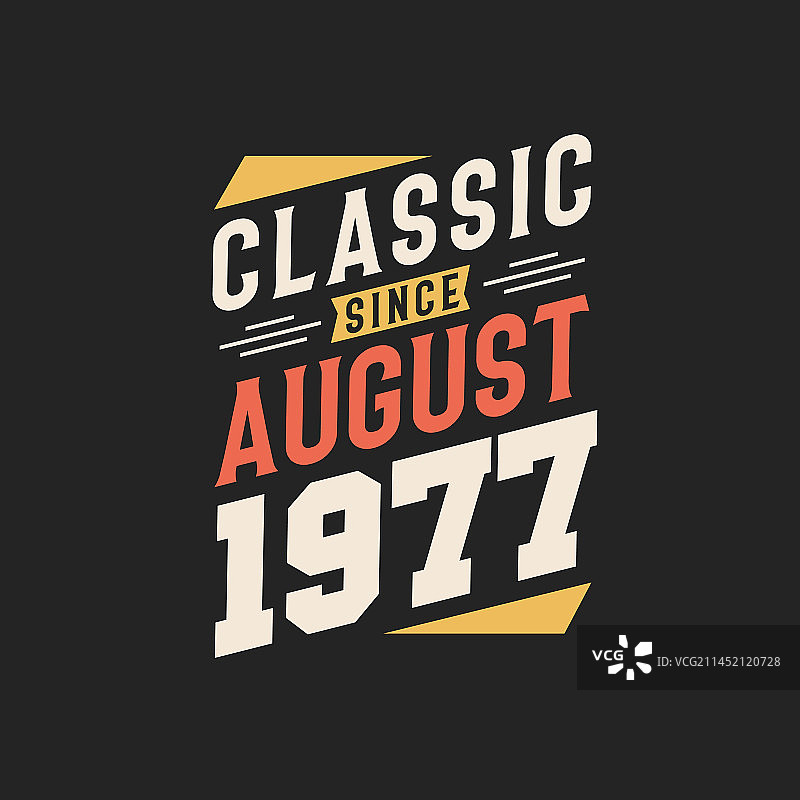 1977年8月出生的经典图片素材