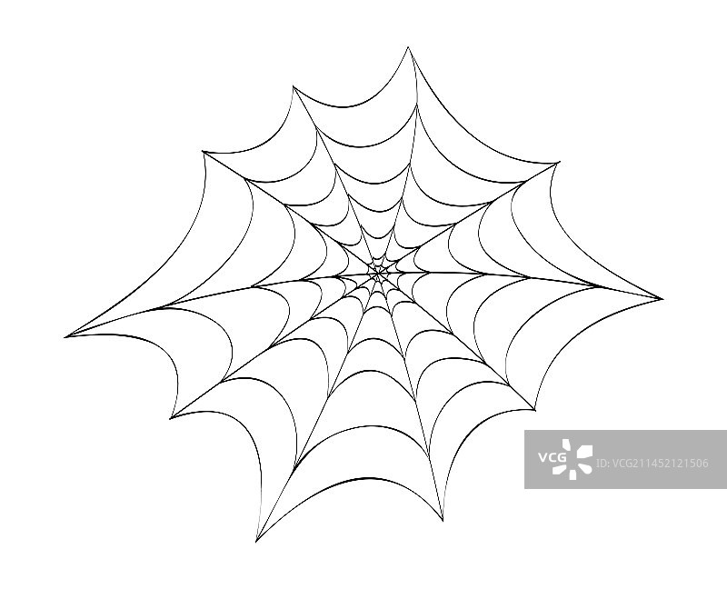 万圣节蜘蛛网剪贴画图片素材