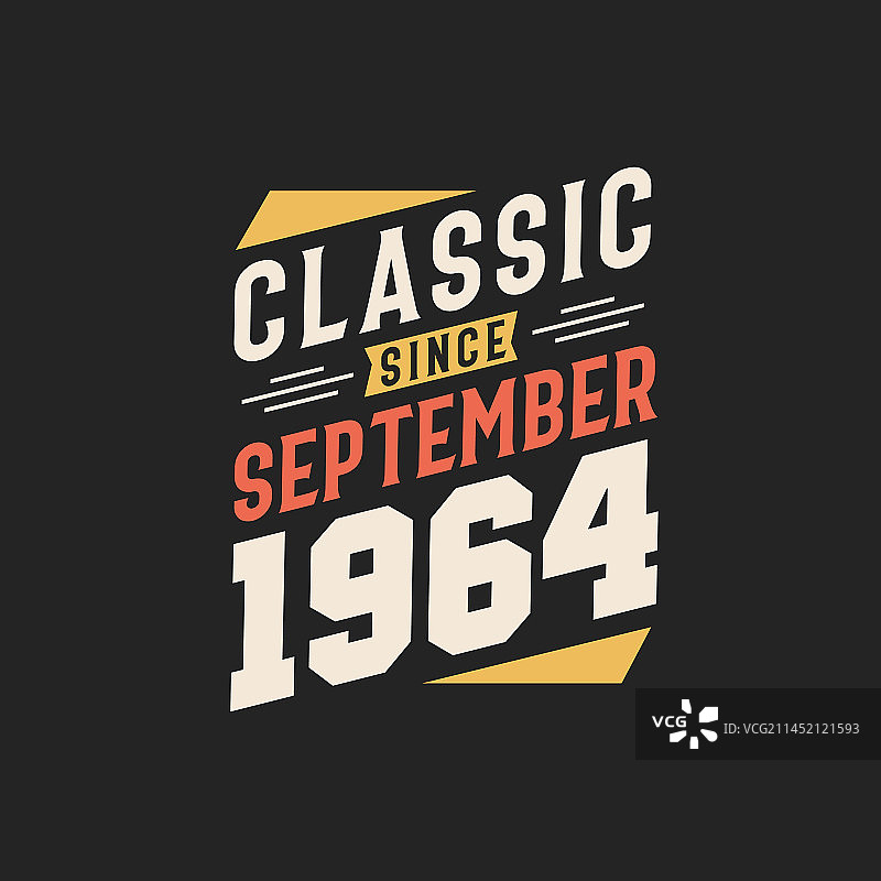 1964年9月复古经典图片素材