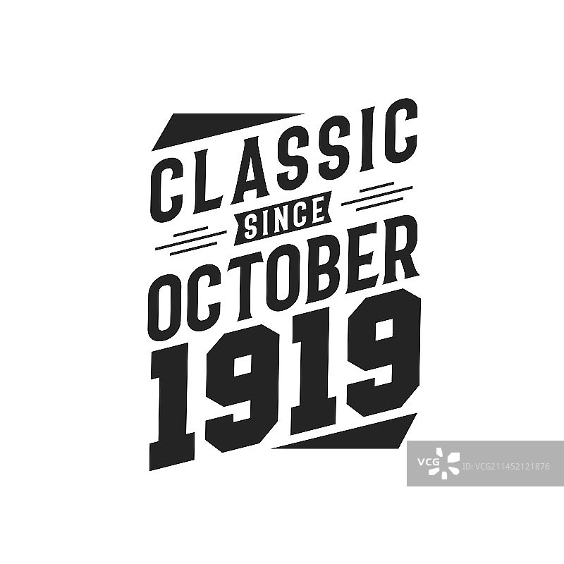 1919年10月出生的经典图片素材