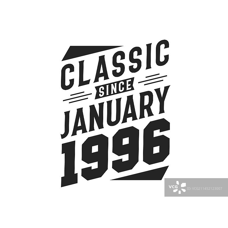 1996年1月纪念图片素材