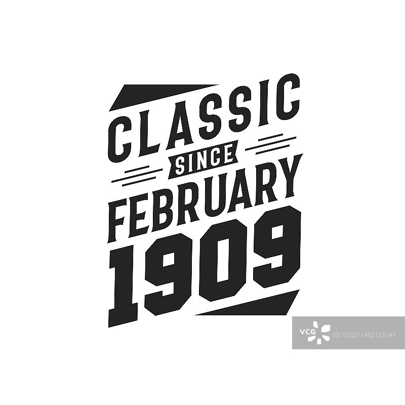 1909年2月出生的经典图片素材