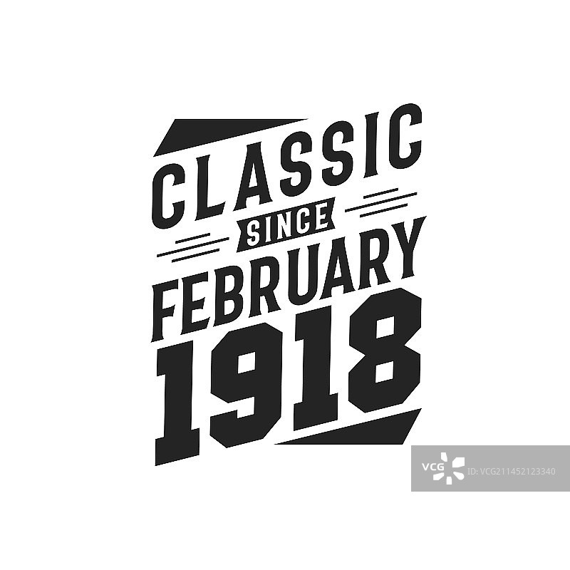1918年2月诞生的经典图片素材