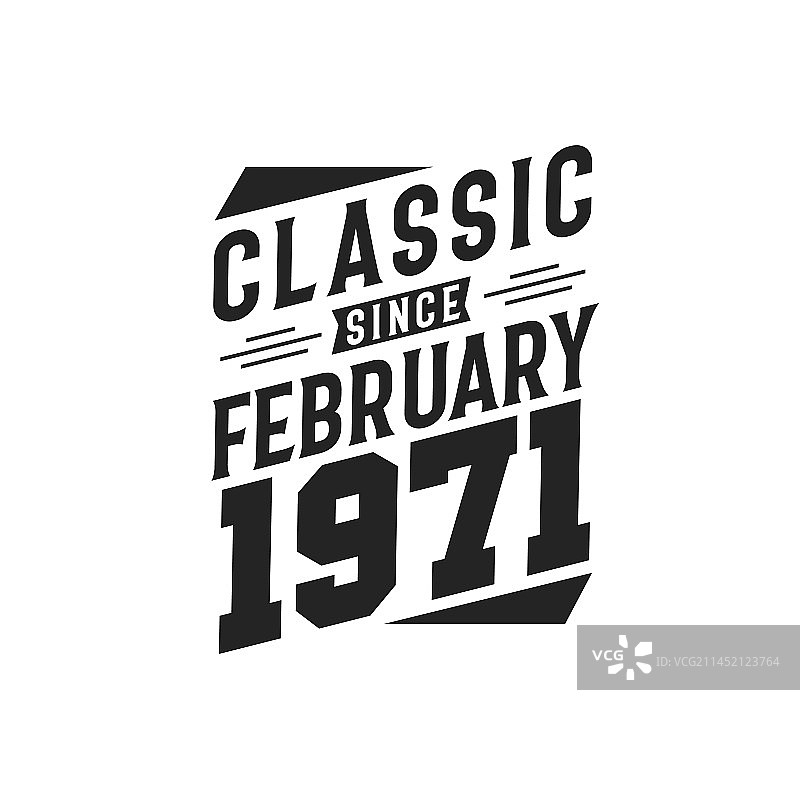 经典始于1971年2月图片素材