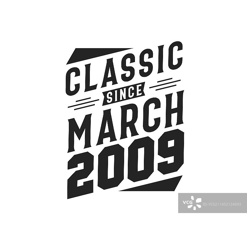 2009年3月出生的复古经典图片素材