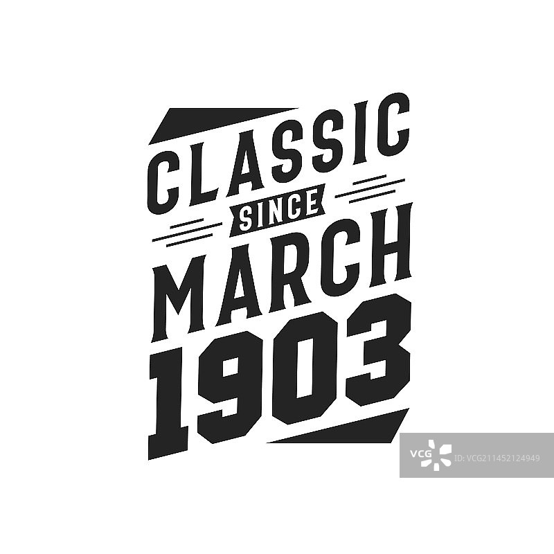 1903年3月出生的经典复古风图片素材