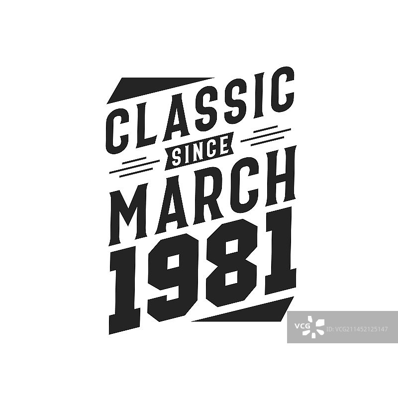 1981年3月复古经典图片素材