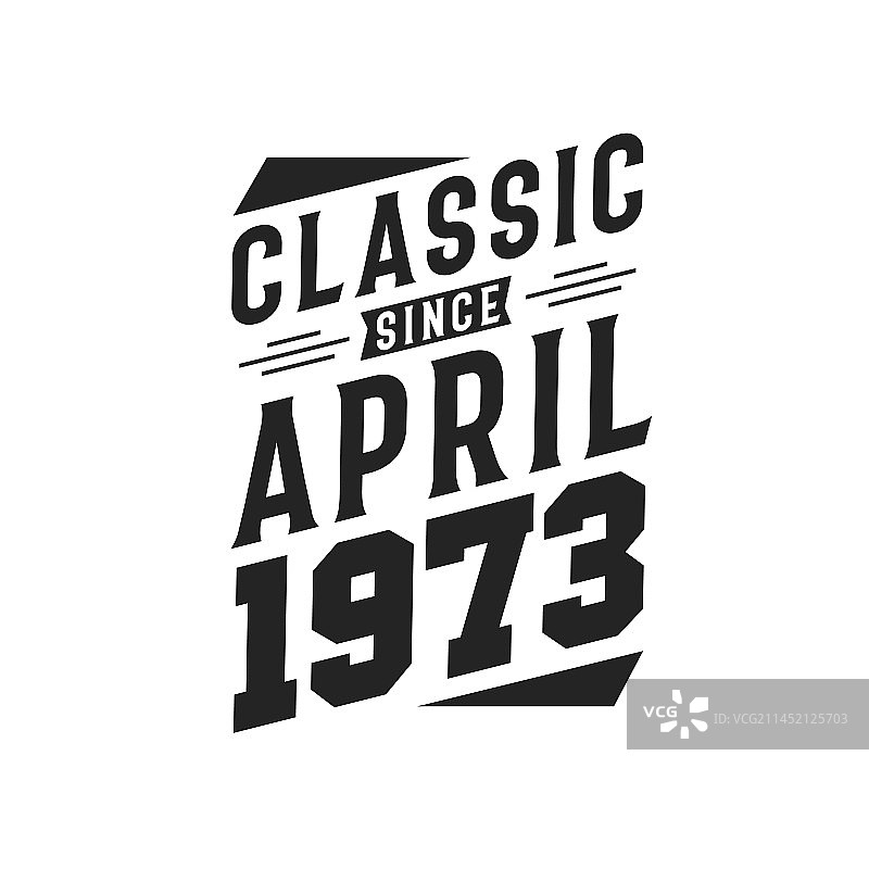 1973年4月出生的复古经典图片素材