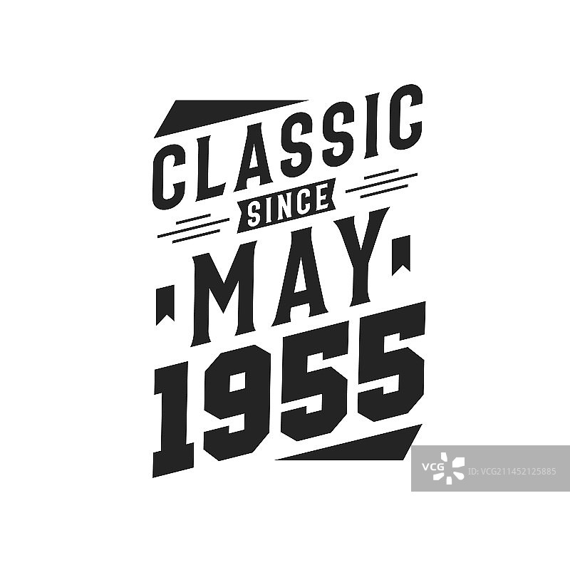 1955年5月以来经典复古风图片素材