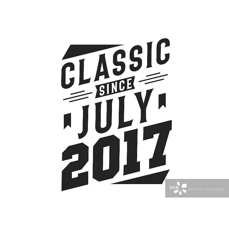 2017年7月出生，复古经典图片素材