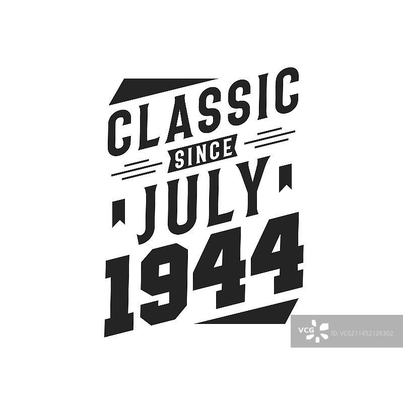 1944年7月以来经典复古风图片素材