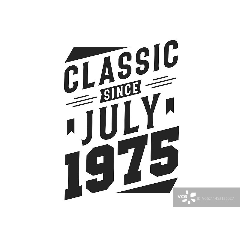 1975年7月复古纪念图片素材